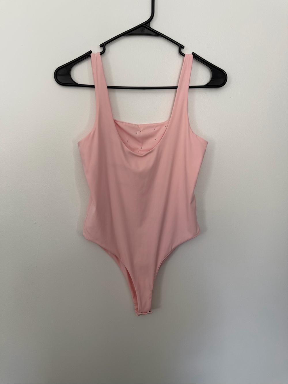 Women’s Pink Rhinestone Bodysuit - Picture 2 of 5
